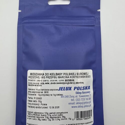 Do Polskiej Surowej Wędzonej 50 gr