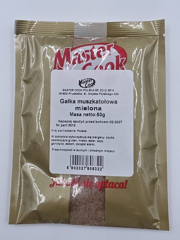 Gałka muszkatołowa mielona 50 g