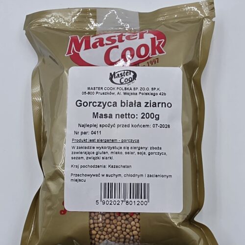 Gorczyca Biała ziarno 200 g