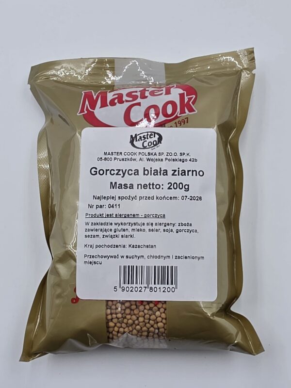 Gorczyca Biała ziarno 200 g
