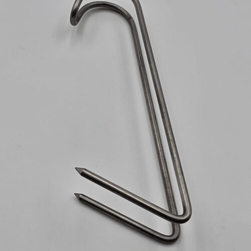 Hak do ryb podwójny mały 130 mm 1 szt