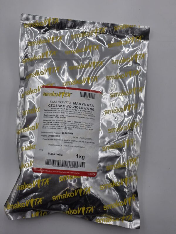 Marynata czosnkowo Ziołowa SG 1 kg