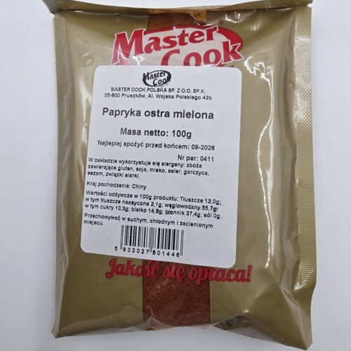 Papryka ostra mielona 100 g