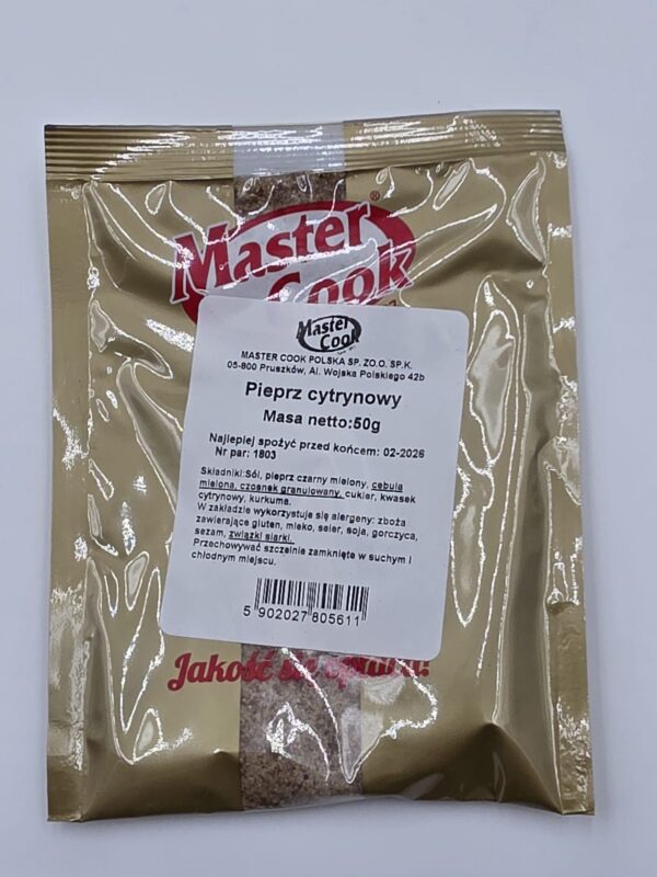 Pieprz cytrynowy 50 g