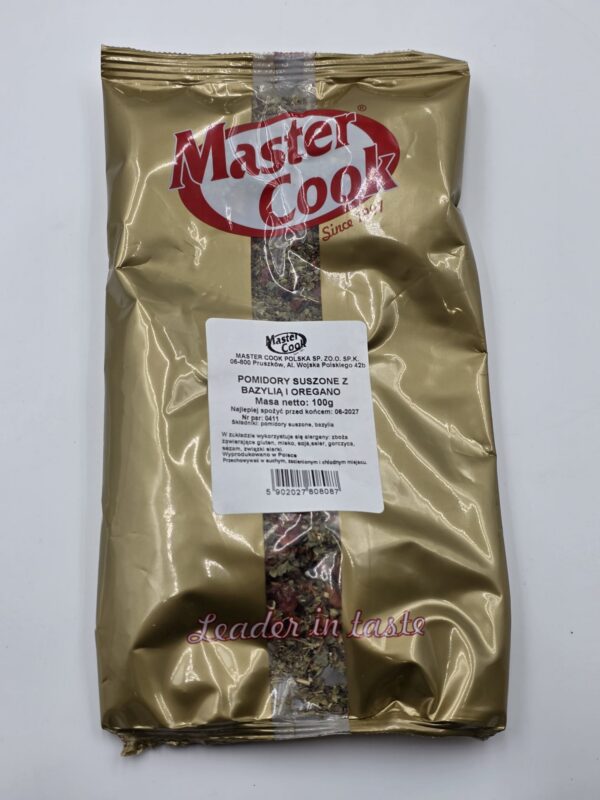 Pomidory suszone z bazylią i oregano 100 g