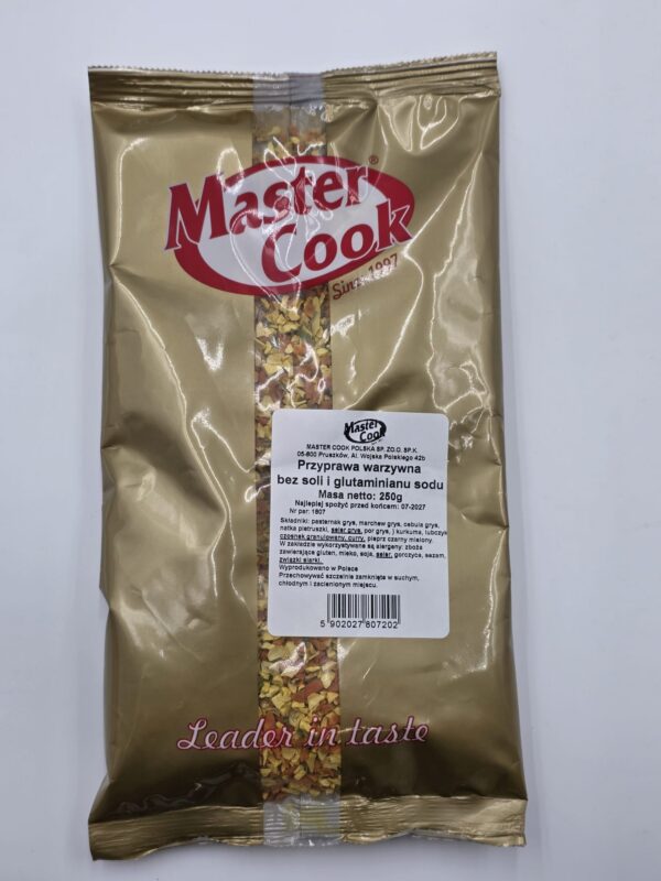 Przyprawa warzywna bez soli i glutaminianu sodu 250 g