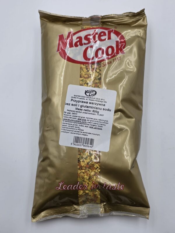 Przyprawa warzywna bez soli i glutaminianu sodu 500 g