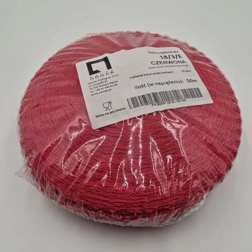 Siatka wędliniarska Nomax Typ: 18/3/E 50m Czerwona