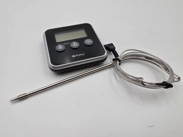 Termometr elektroniczny z sondą Ruhhy