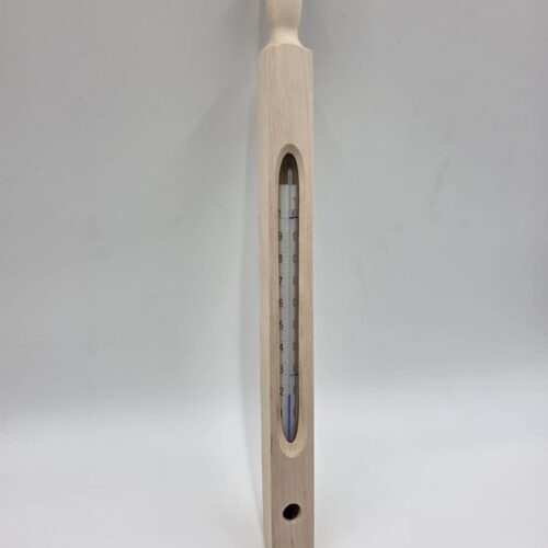 Termometr kotłowy drewniany