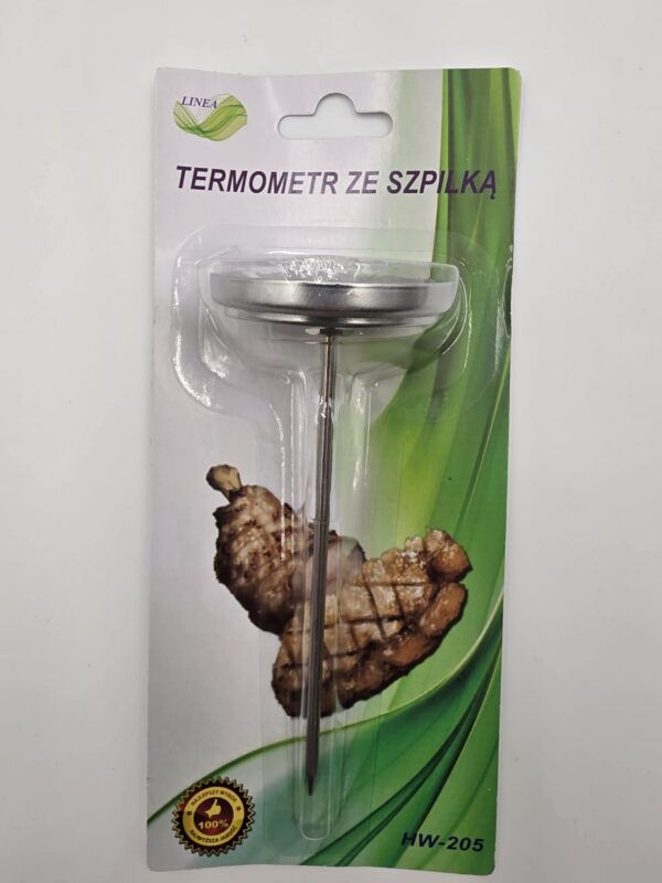 Termometr zegarowy szpilkowy