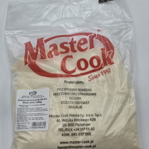 Żelatyna spożywcza 270 Bloom 1000 g