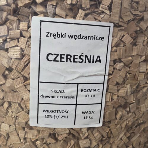 Zrębki wędzarnicze Czereśnia kl 10 15 kg