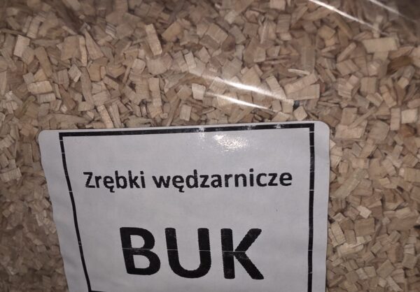 Zrębki wędzarnicze Buk kl.02 1,5 kg