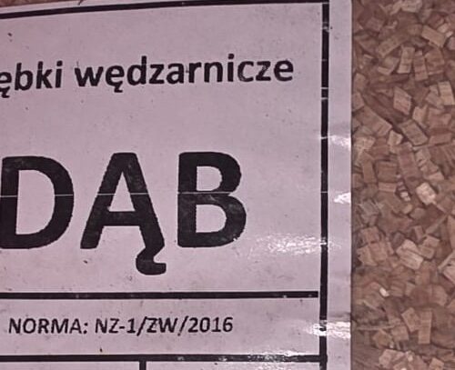 Zrębki wędzarnicze Dąb kl 02 (typ Borniak) 1,5 kg